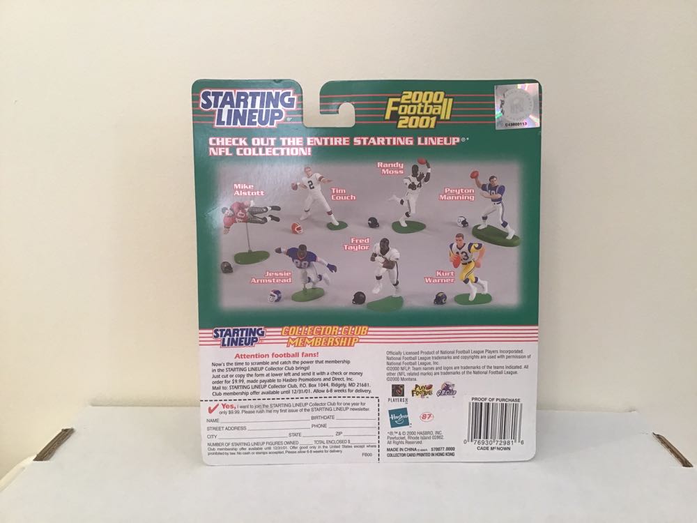 Cade McNown - Kenner action figure collectible - Main Image 2