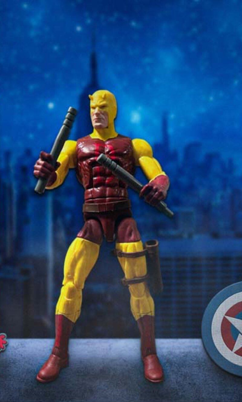 Daredevil (Yellow) - Hasbro (Marvel Legends) action figure collectible - Main Image 3