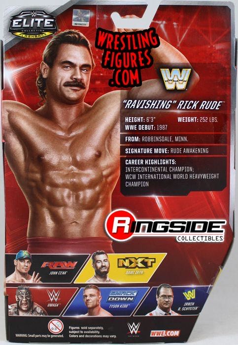 Ravishing Rick Rude - Mattel (WWE Elite Series 40) action figure collectible - Main Image 4