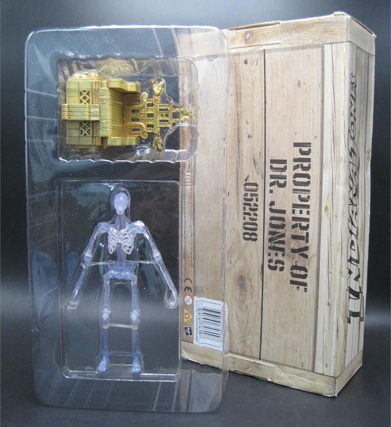 Indiana Jones 3.75” (KOTCS): CRYSTAL SKELETON with THRONE - Hasbro (Indiana Jones And The Kingdom Of The Crystal Skull) action figure collectible [Barcode 653569346098] - Main Image 3