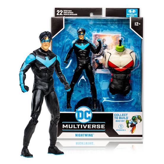 Nightwing (Beast Boy BAF) - Mcfarlane (DC Multiverse) action figure collectible - Main Image 4