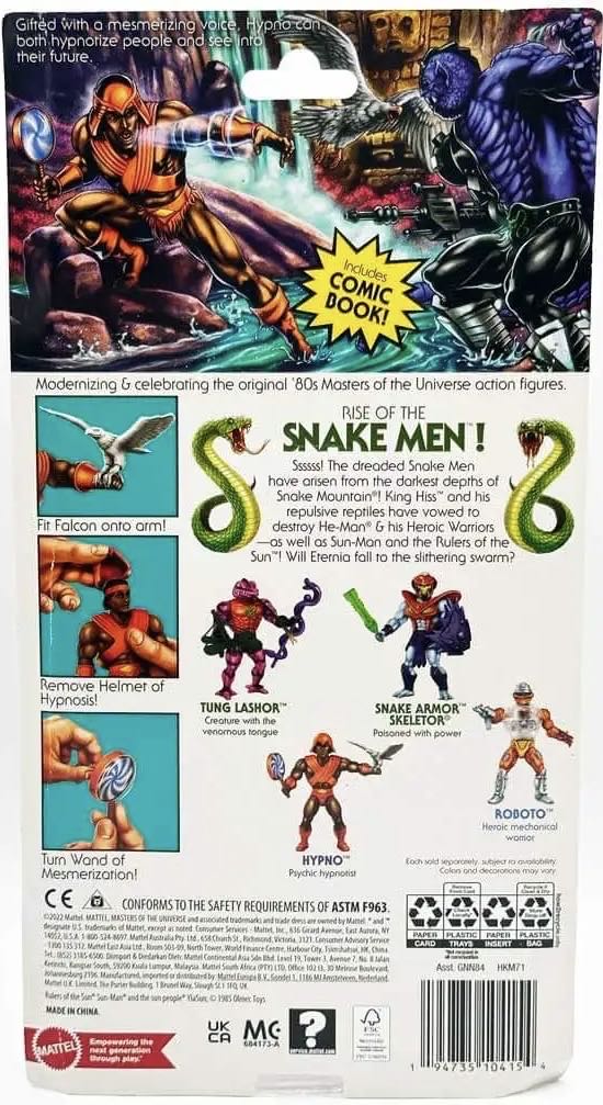 Hypno - Mattel (Masters Of The Universe) action figure collectible [Barcode 194735104154] - Main Image 4