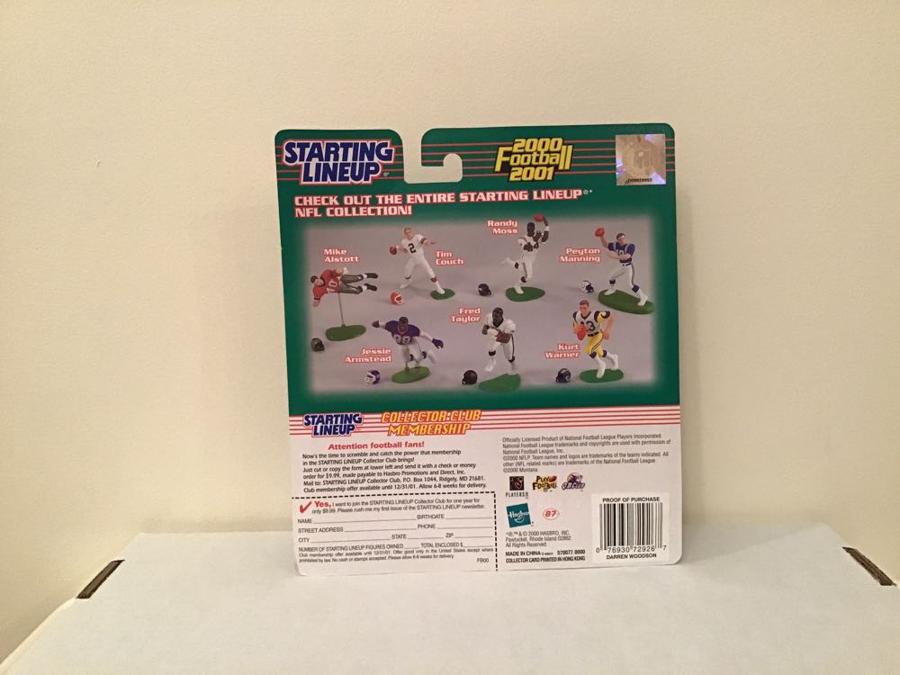 Darren Woodson - Kenner action figure collectible - Main Image 2