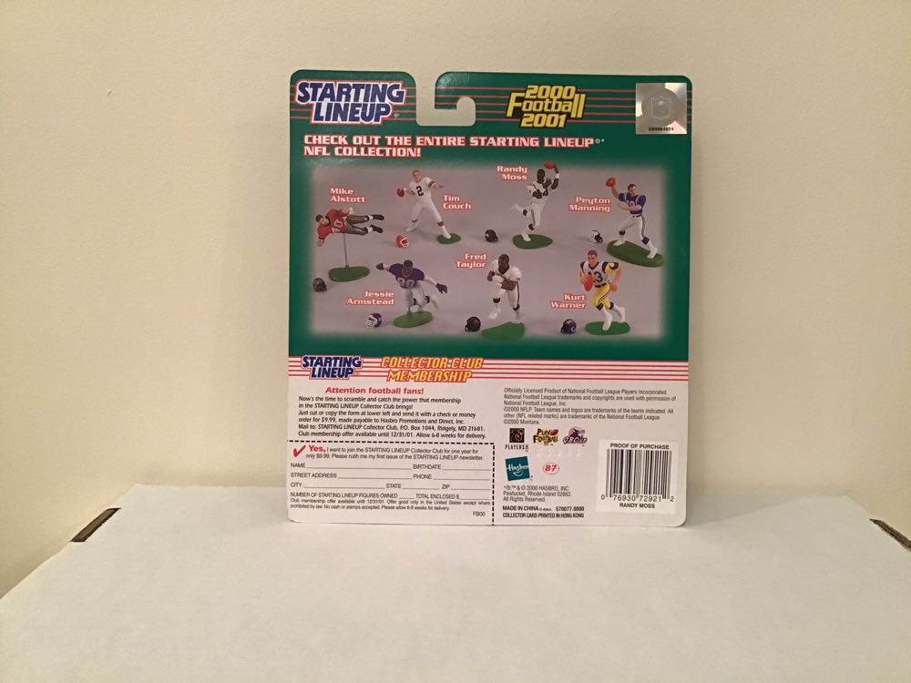 Randy Moss - Kenner action figure collectible - Main Image 2