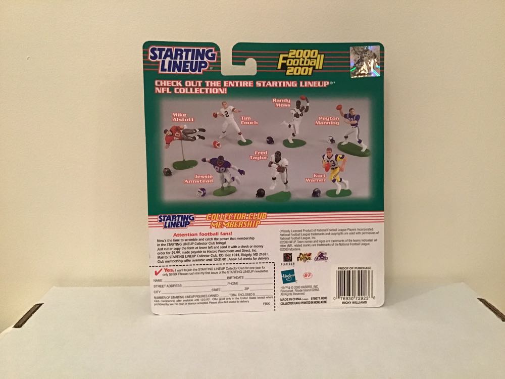 Ricky Williams - Kenner action figure collectible - Main Image 2