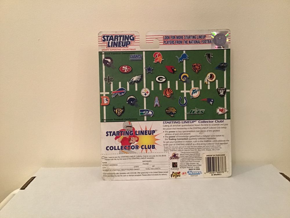 Mark Brunell - Kenner action figure collectible - Main Image 2