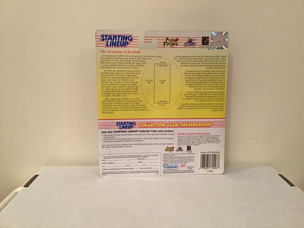 Jerry Rice - Kenner action figure collectible - Main Image 2