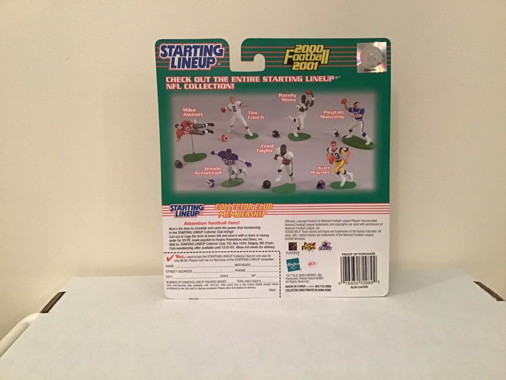 Ron Dayne - Kenner action figure collectible - Main Image 2