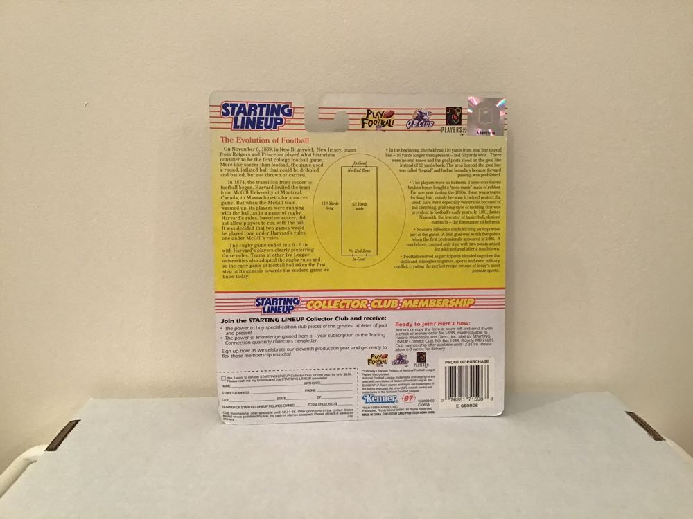 Eddie George - Kenner action figure collectible - Main Image 2