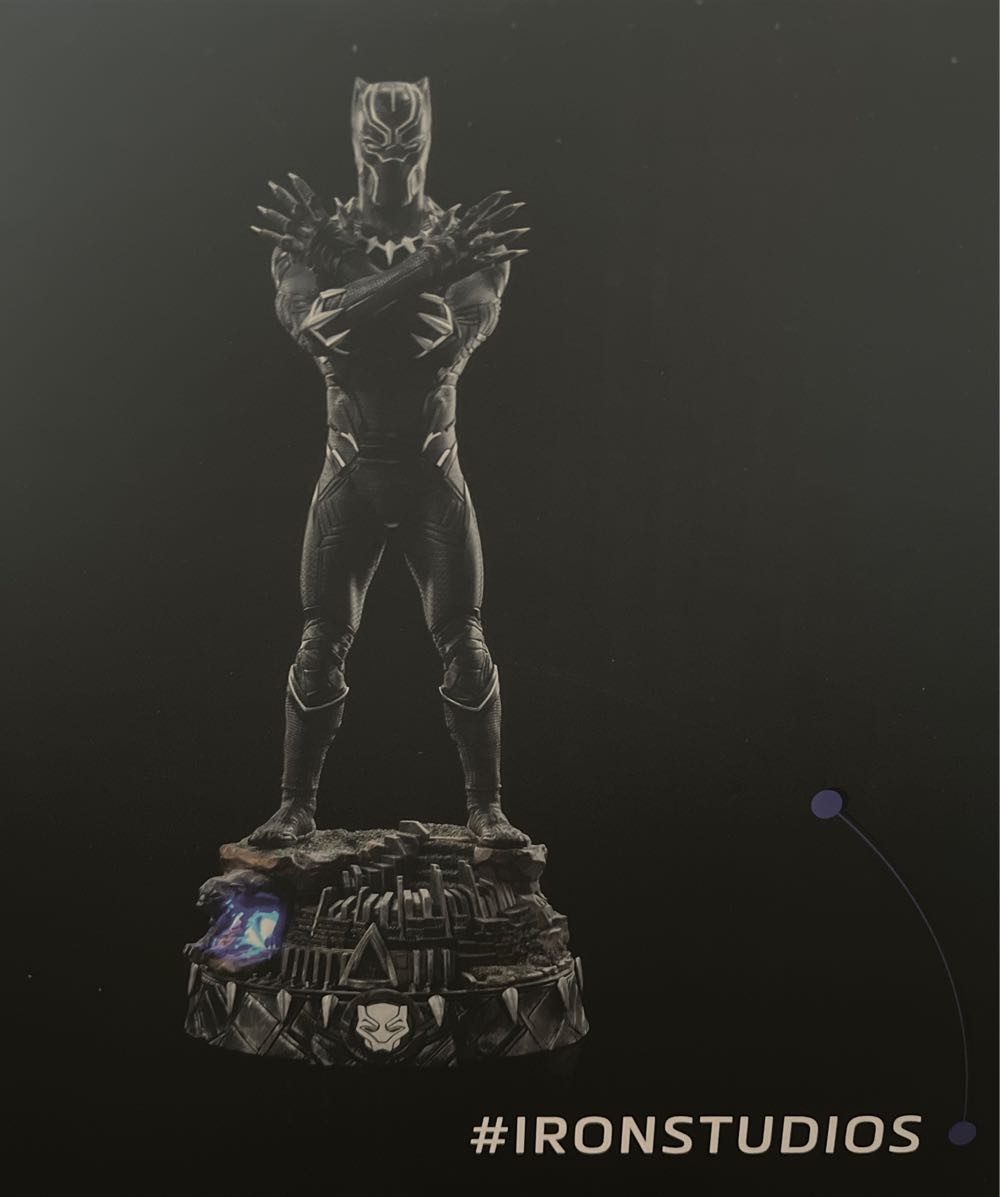 Black Panther Deluxe The Infinity Saga Art: Iron Studios 1:10 - Iron Studios (Marvel Studios The Infinity Saga) action figure collectible [Barcode 609963129522] - Main Image 2