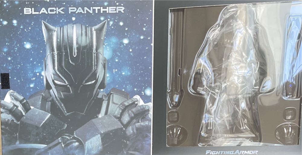 Black Panther Sentinel Fighting Armor Marvel - D4 Toys Company (MARVEL) action figure collectible [Barcode 4897054514081] - Main Image 3