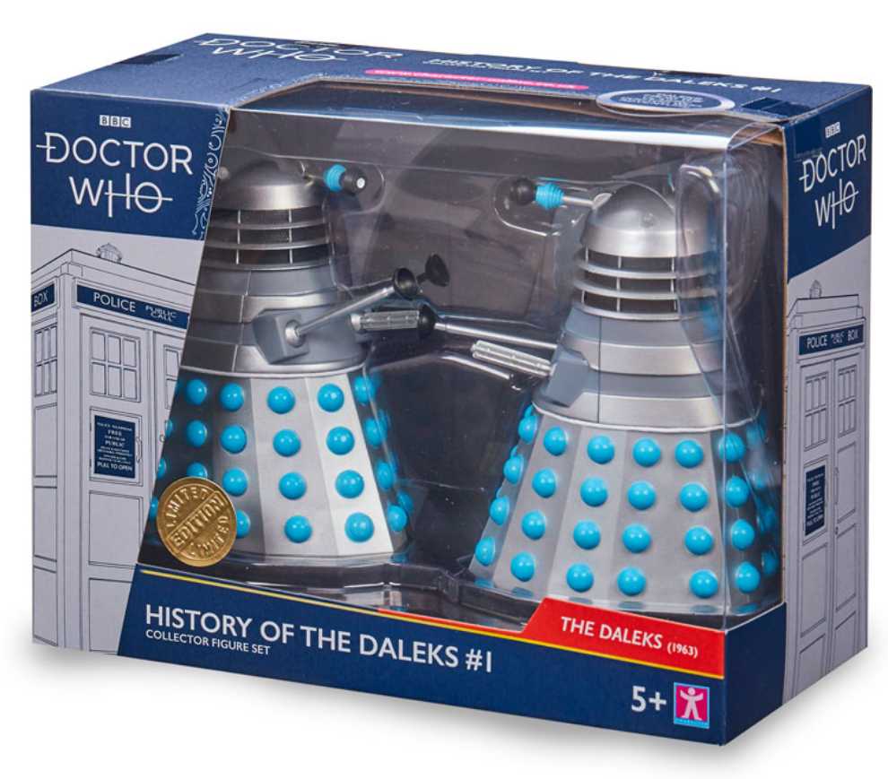 History of the Daleks #1 - The Daleks (1963) - Character Options (Doctor Who) action figure collectible [Barcode 850017708068] - Main Image 2