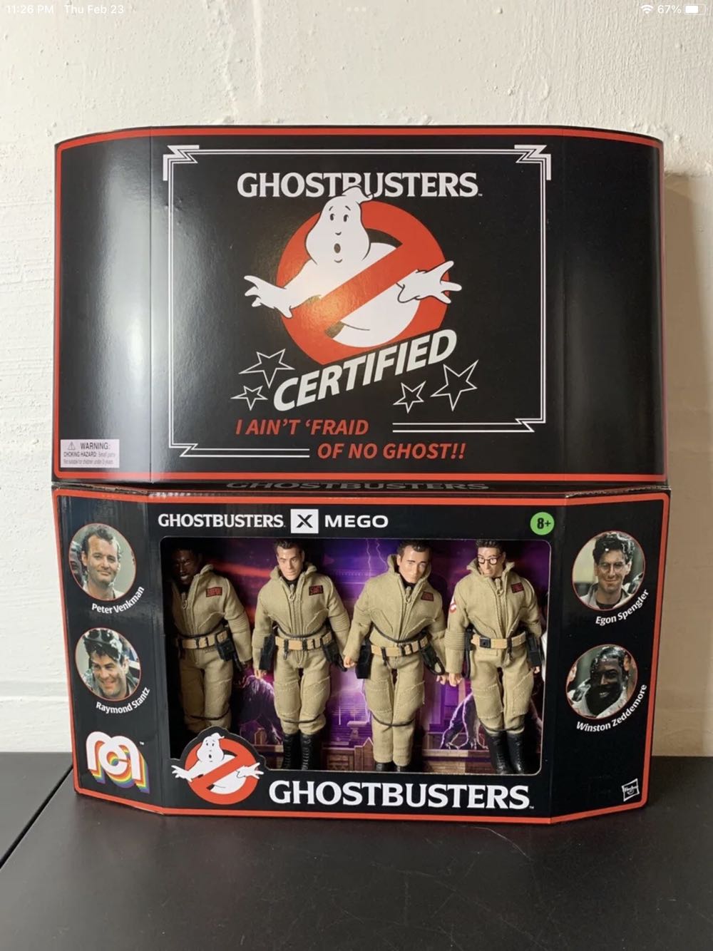 Mego: Ghostbusters 4 Pack Set  action figure collectible - Main Image 1