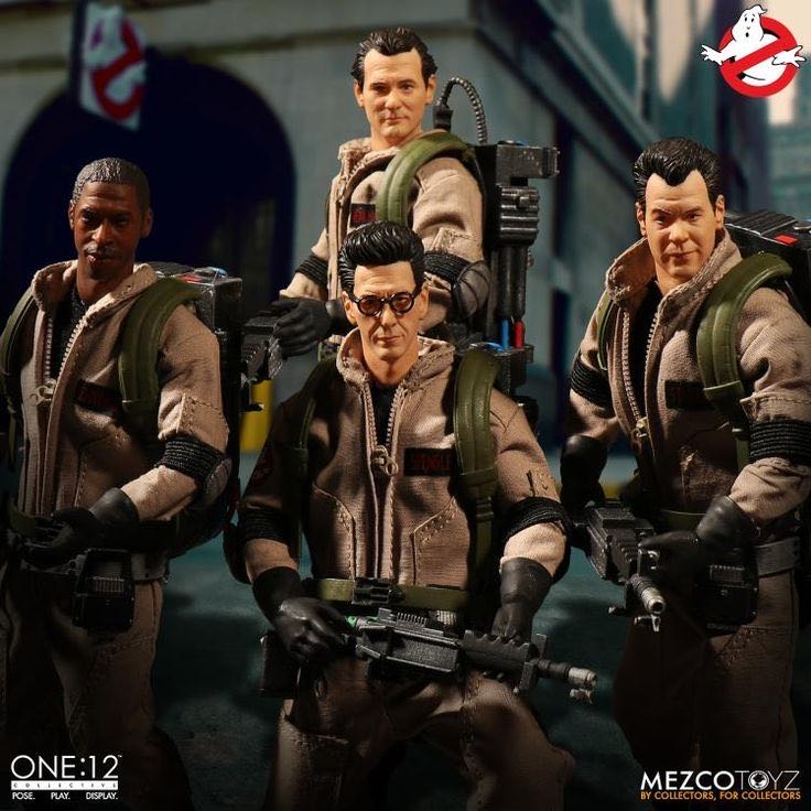 Mego: Ghostbusters 4 Pack Set  action figure collectible - Main Image 2