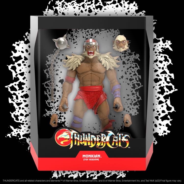 Monkian (Toy Recolor) - Super7 (Thundercats) action figure collectible [Barcode 840049807303] - Main Image 2