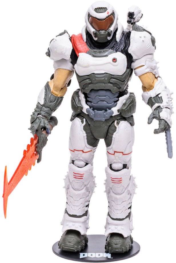DOOM: Doom Slayer White Armour  action figure collectible - Main Image 2