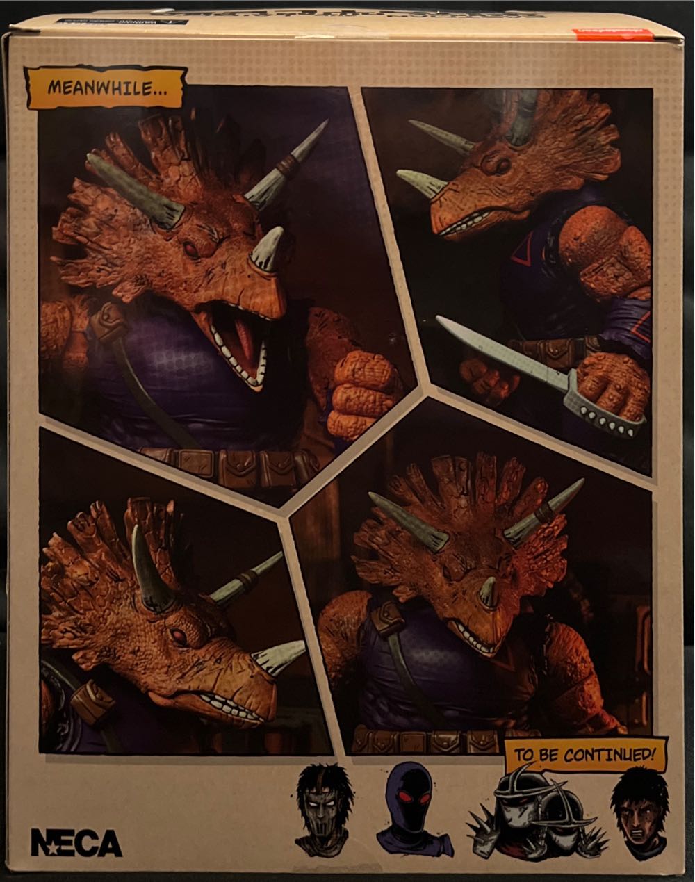 Triceraton Zog (Mirage Comics) - NECA LLC (Teenage Mutant Ninja Turtles) action figure collectible [Barcode 634482543108] - Main Image 3