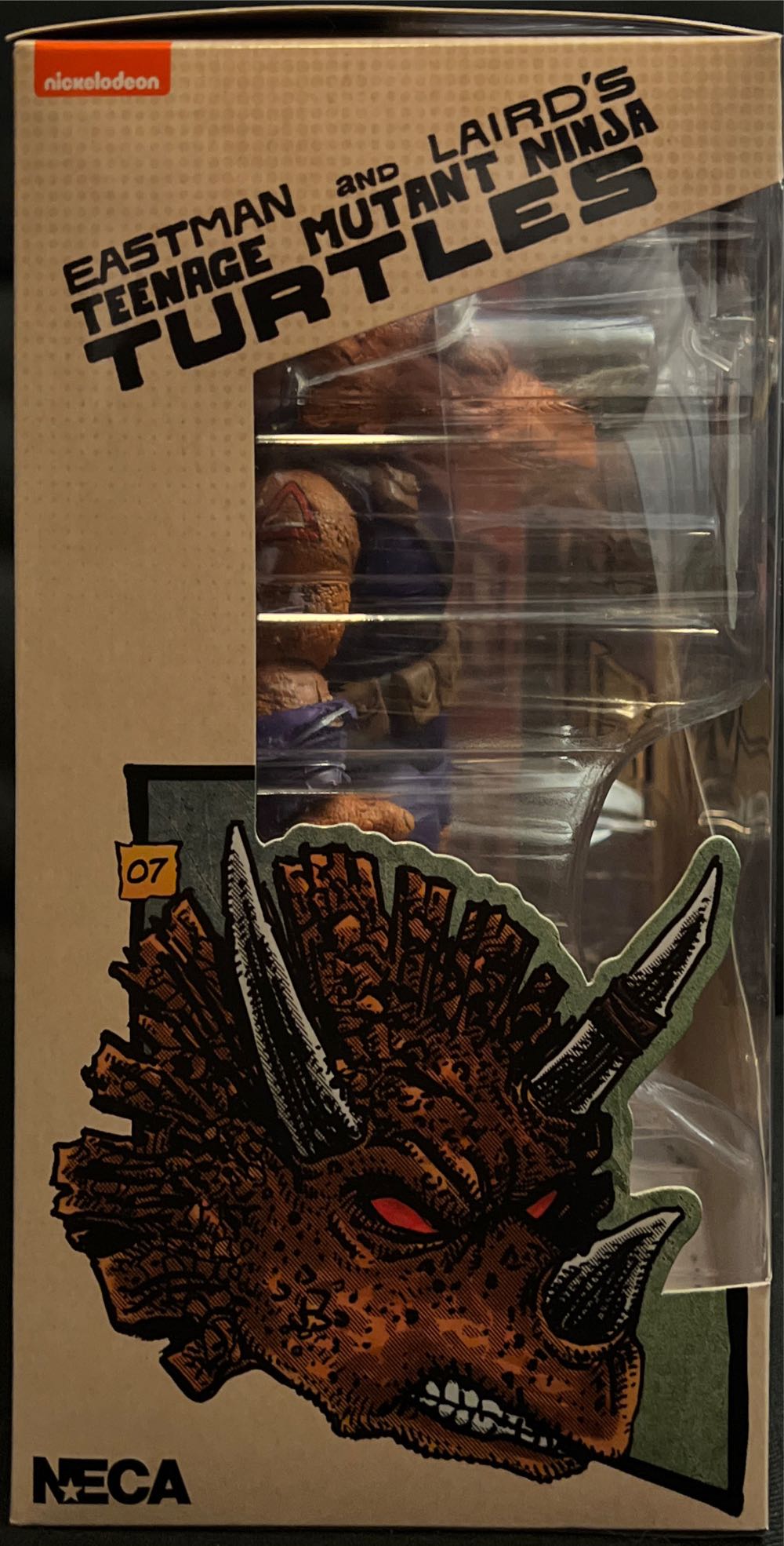 Triceraton Zog (Mirage Comics) - NECA LLC (Teenage Mutant Ninja Turtles) action figure collectible [Barcode 634482543108] - Main Image 4