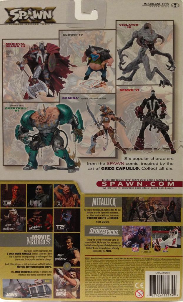 Spawn Series 20 Classic II: Violator III - McFarlane Toys (Spawn Series 20 Classic II) action figure collectible - Main Image 2
