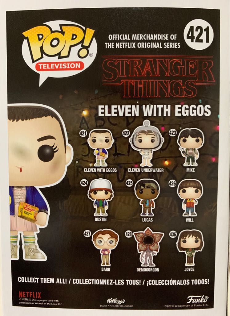 Pop! Television Stranger Things: Eleven With Eggos - Funko (Pop! Television) action figure collectible - Main Image 2