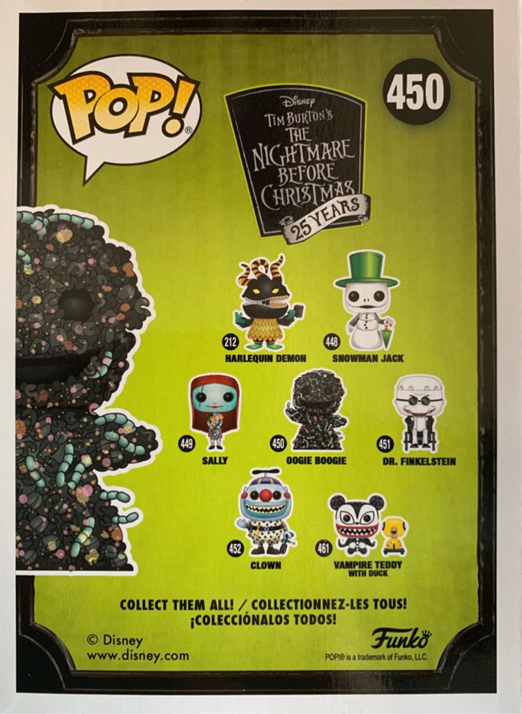 Pop! Disney: Oogie Boogie - Funko (Pop! Disney: The Nightmare Before Christmas) action figure collectible - Main Image 2