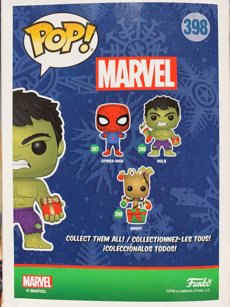 Pop! Marvel: Hulk Christmas - Funko (POP! MARVEL) action figure collectible - Main Image 2