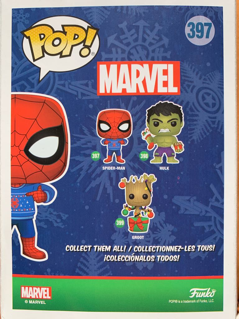 Pop! Marvel: Spider-Man Christmas - Funko (POP! MARVEL) action figure collectible - Main Image 2