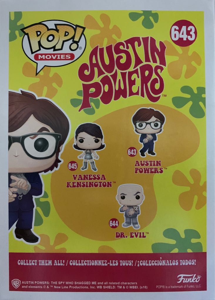 Pop! Movies Austin Powers: Austin Powers - Funko (Pop! Movies) action figure collectible - Main Image 2