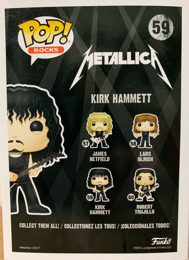 Pop! Rocks Metallica: Kirk Hammett - Funko (POP! ROCKS) action figure collectible - Main Image 2
