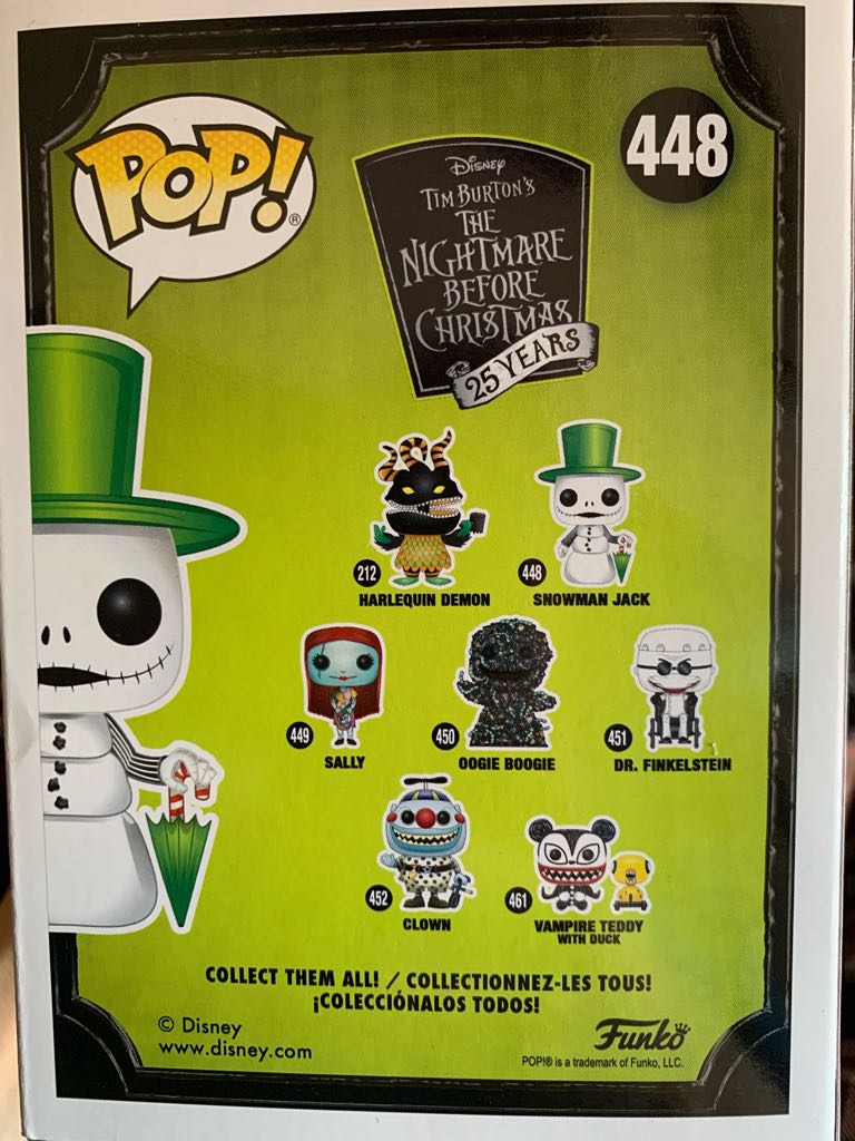 Pop! Disney: Snowman Jack - Funko (Pop! Disney: The Nightmare Before Christmas) action figure collectible - Main Image 2