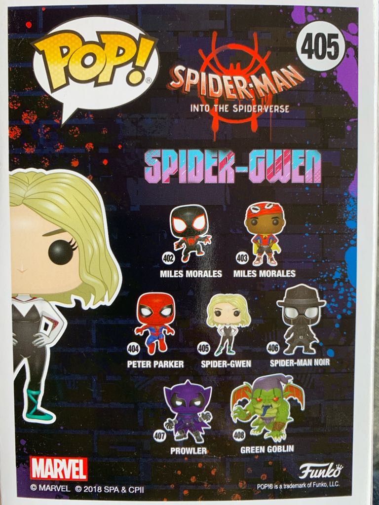 Pop! Spider-Man Into The Spider-Verse: Spider-Gwen - Funko (POP! MARVEL) action figure collectible - Main Image 2