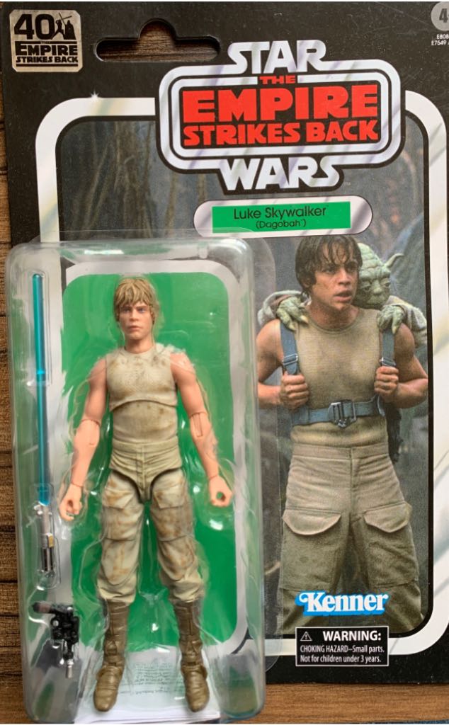 Luke Skywalker (Dagobah) - Hasbro (Star Wars: 2017: 6 IN: Black Series: 40th Ann) action figure collectible - Main Image 1