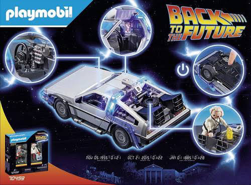 Playmobil Back To The Future Delorean - Playmobil action figure collectible - Main Image 2