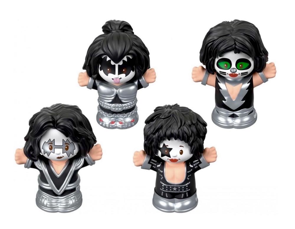 Little People COLLECTOR: KISS Special Edition 4-Pack - Fischer-Price (KISS) action figure collectible [Barcode 887961809718] - Main Image 3