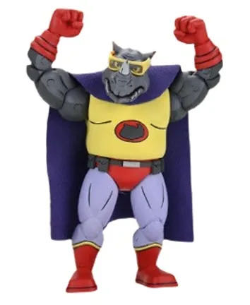 TMNT Mighty Hog And Rhino-Man - Neca/Reel Toys (Teenage Mutant Ninja Turtles) action figure collectible [Barcode 634482542934] - Main Image 3