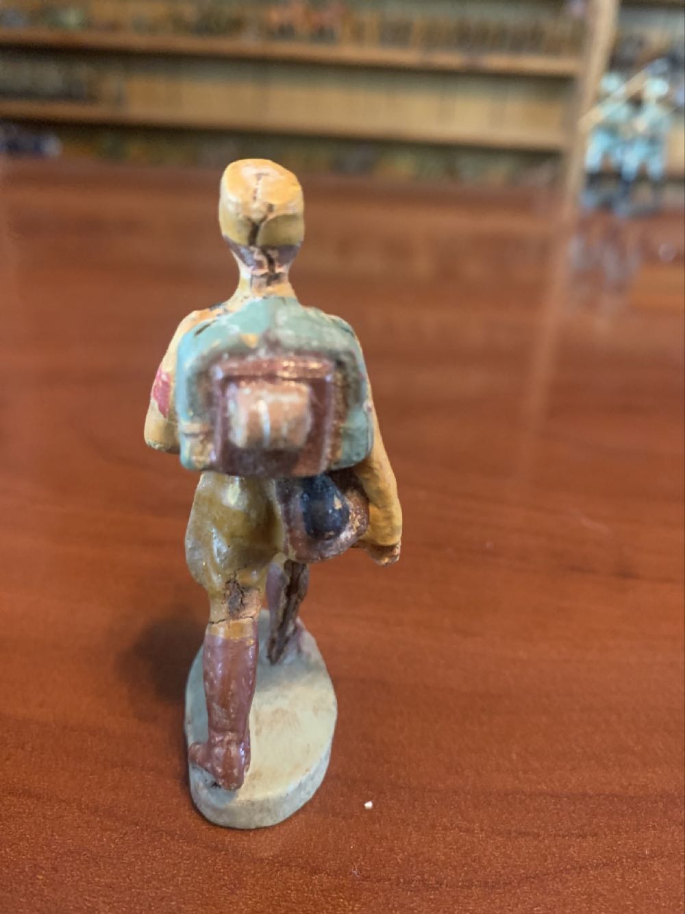 Elastolin German Brwon Shirt Marching - Elastolin (German) action figure collectible - Main Image 2