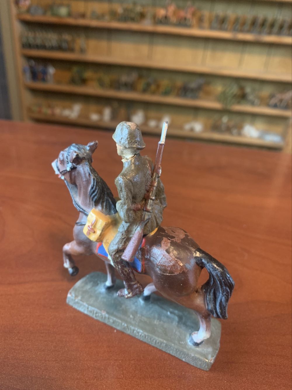 Elastilin Unknown Horseback Rifle - Elastolin (Unmarked) action figure collectible - Main Image 2