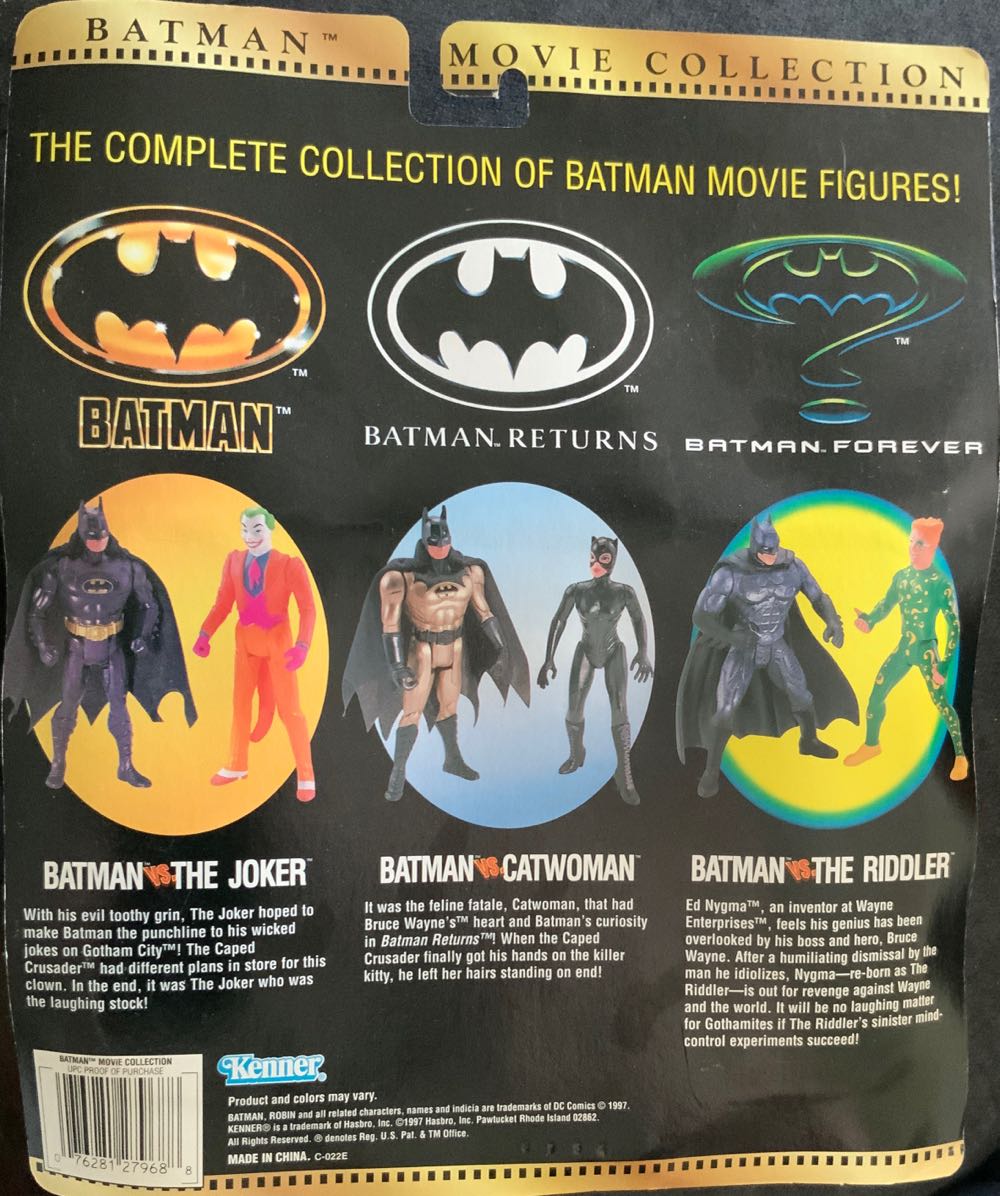 Batman Vs Catwoman  action figure collectible [Barcode 076281279688] - Main Image 2