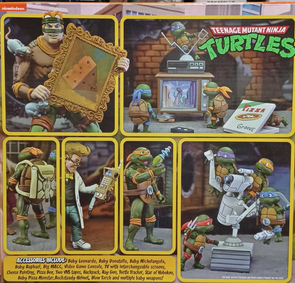 Accessory Set - Neca (Teenage Mutant Ninja Turtles (Toon)) action figure collectible [Barcode 634482543115] - Main Image 2