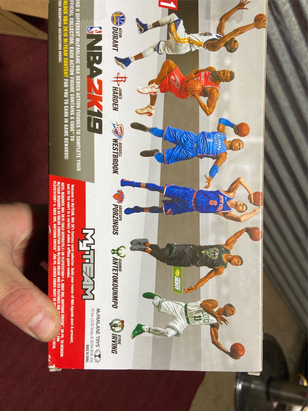 NBA2K19 Kevin Durant - McFarlane Toys action figure collectible [Barcode 787926700039] - Main Image 2