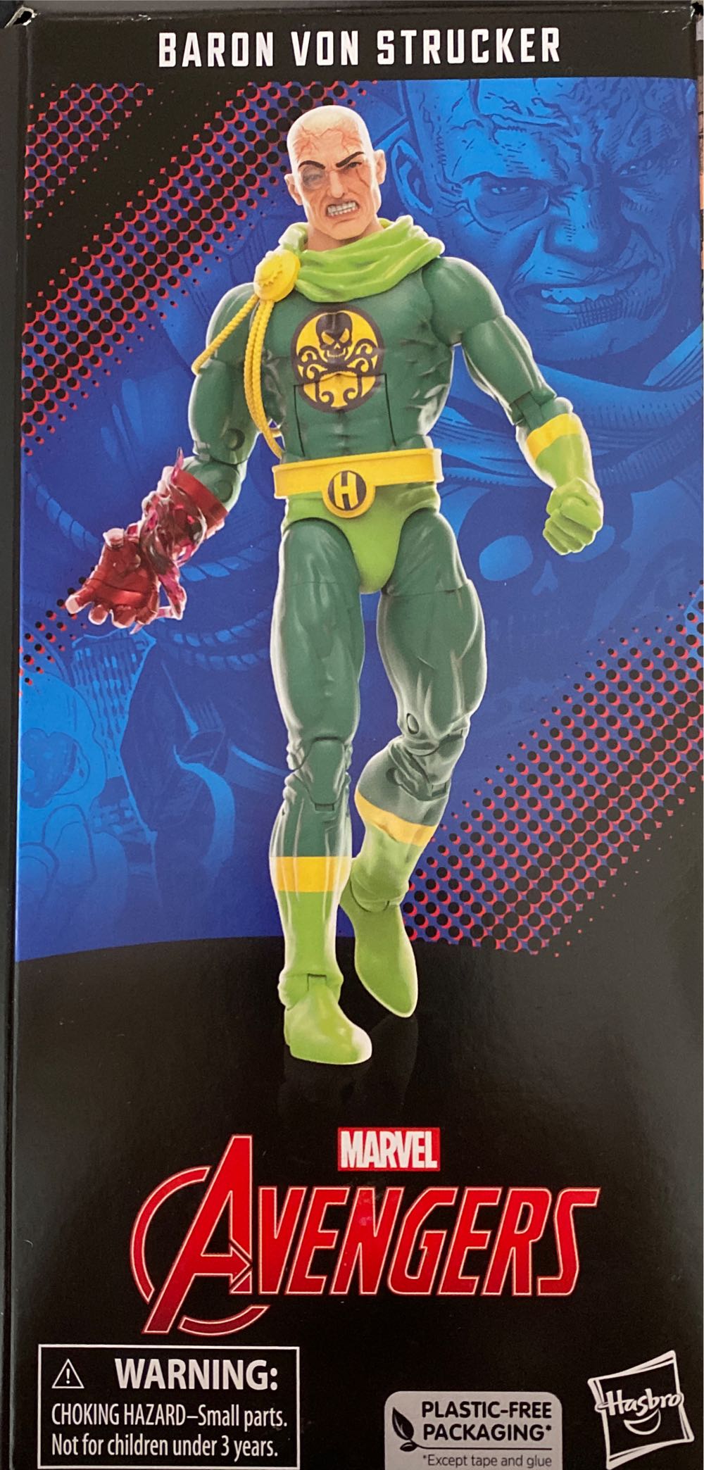 Baron Von Strucker - Hasbro (Puff Adder BAF Wave) action figure collectible [Barcode 5010994181192] - Main Image 3