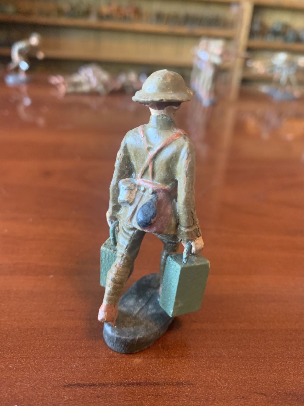 Elastolin USA Carrying Ammo Boxes - Elastolin (USA) action figure collectible - Main Image 2