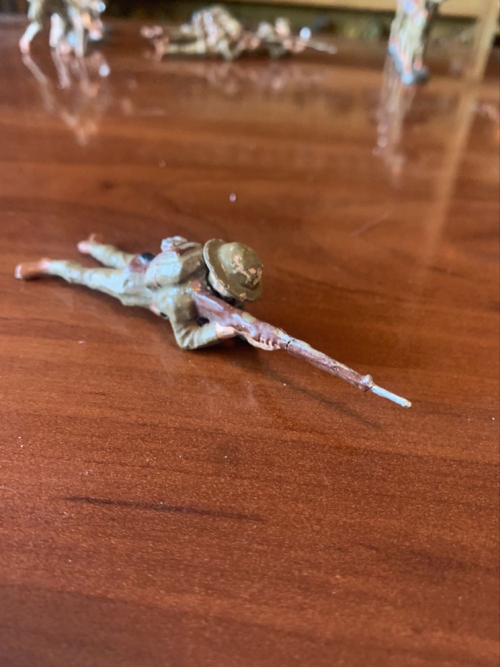 Unknown USA Laying Firing Rifle - Unmarked (USA) action figure collectible - Main Image 2