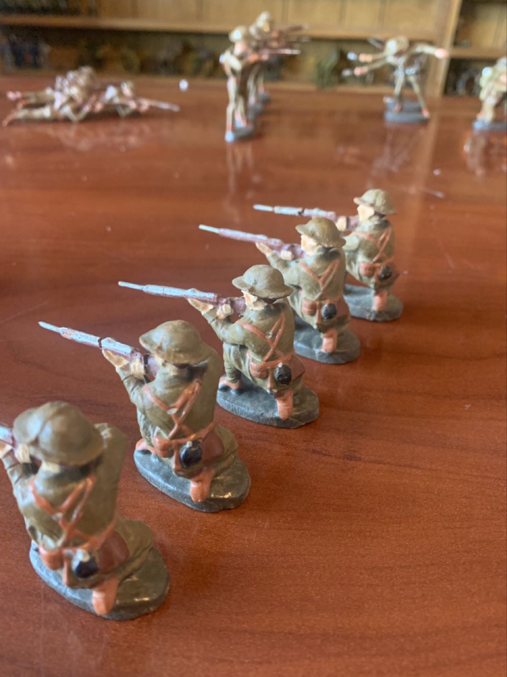 Elastolin USA Kneeling Firing Rifle - Elastolin (USA) action figure collectible - Main Image 2