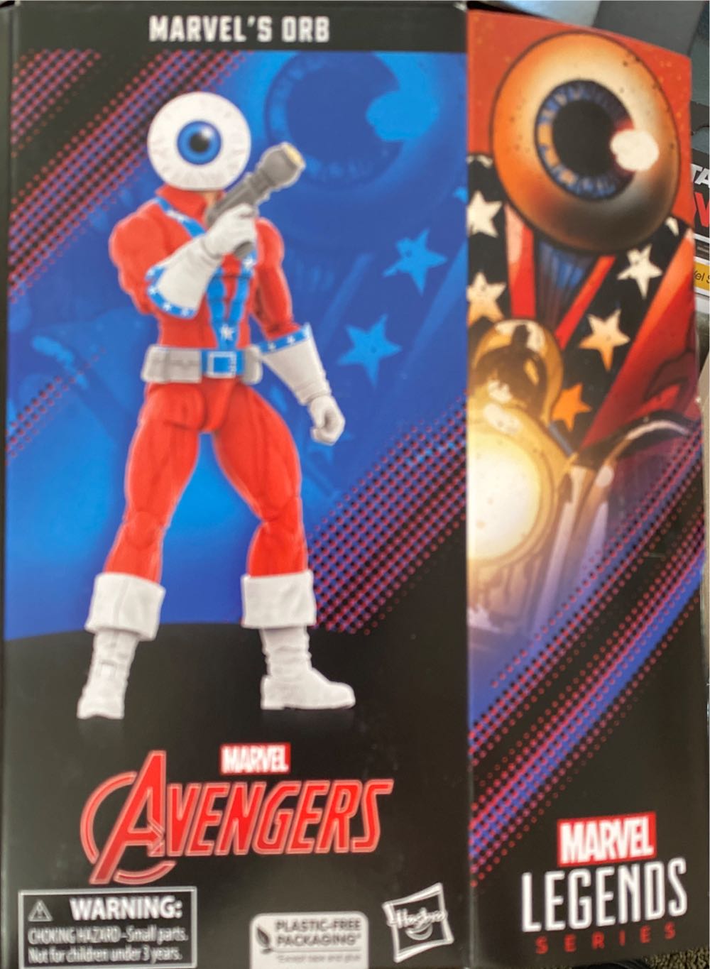 Orb - Hasbro (Marvel Legends Series Puff Adder Baf Wave) action figure collectible [Barcode 5010994181130] - Main Image 2