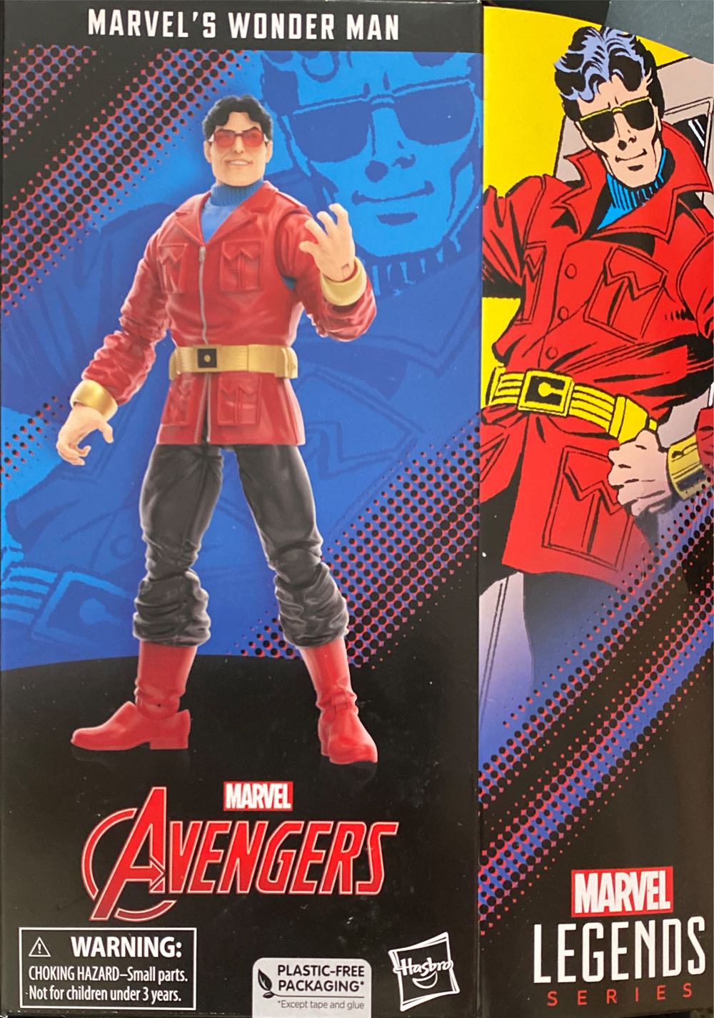 Marvel Legends Series: Marvel’s Wonder Man - Hasbro (Marvel Legends) (Marvel Legends Series Puff Adder Baf Wave) action figure collectible [Barcode 5010994181161] - Main Image 2