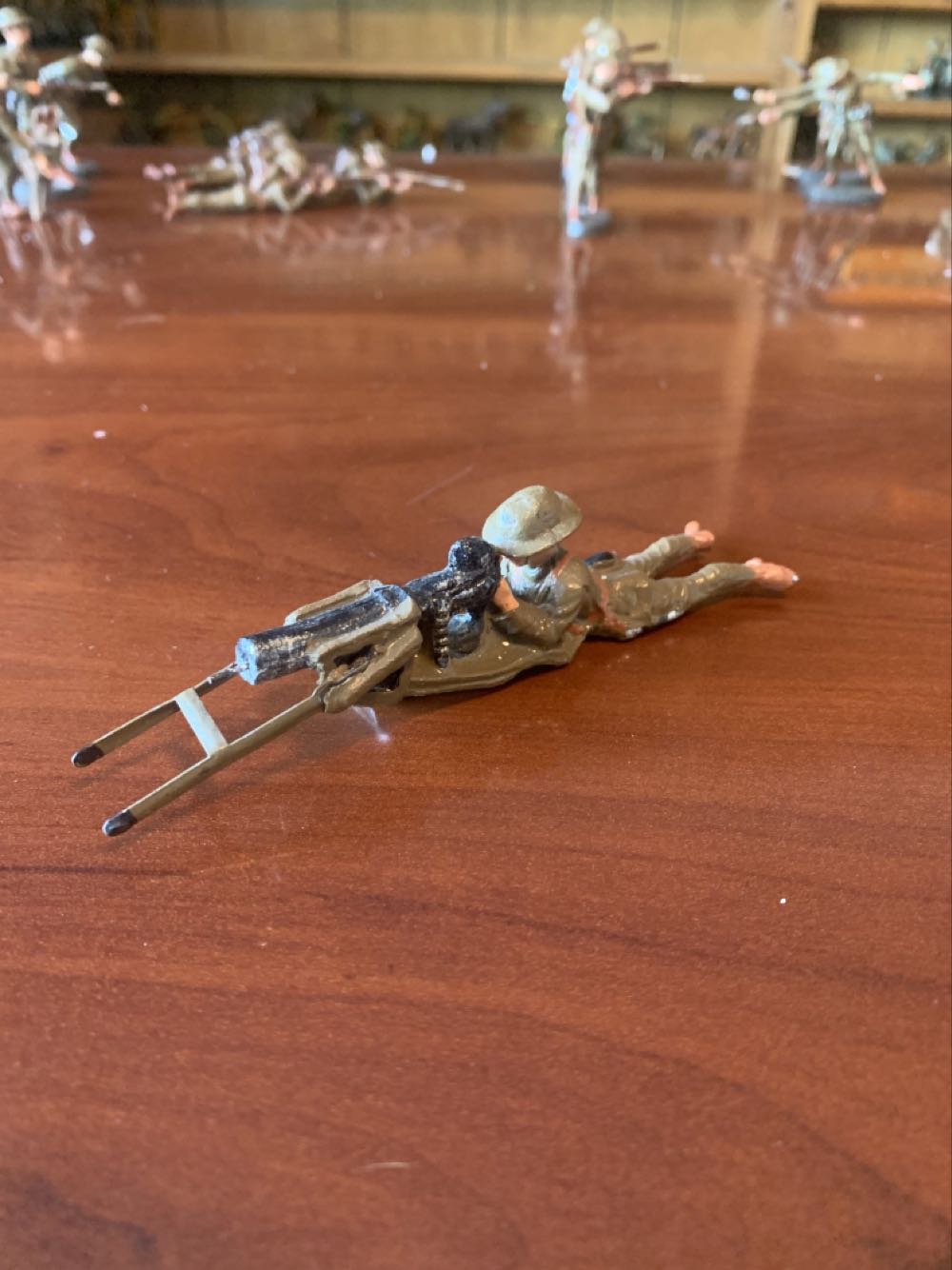 Unmarked USA Machine Gunner - Unmarked (USA) action figure collectible - Main Image 2