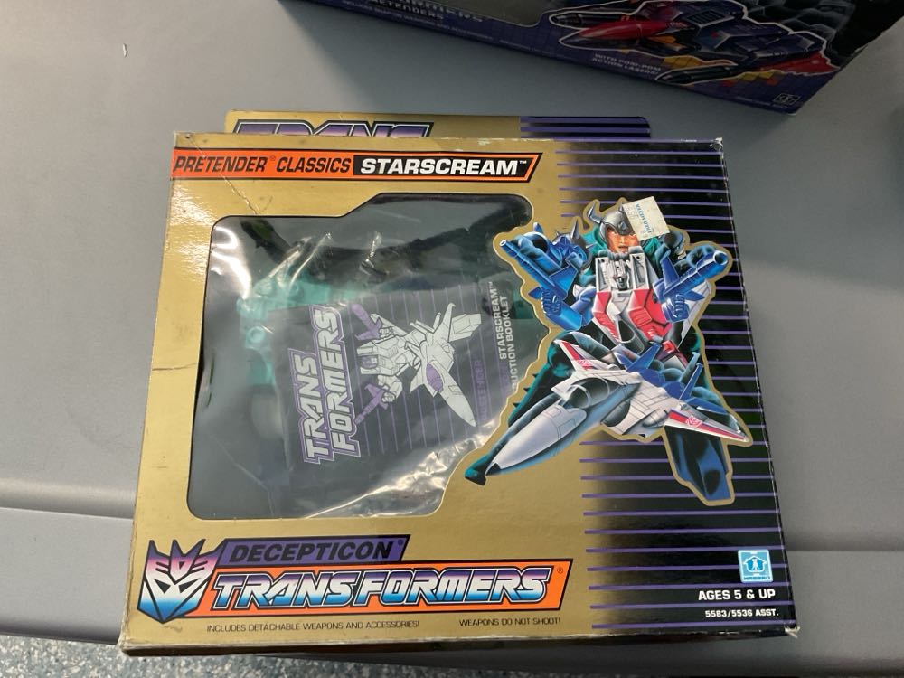 Transformers G1 Starscream Pretenders - Hasbro (Transformers G1) action figure collectible - Main Image 4