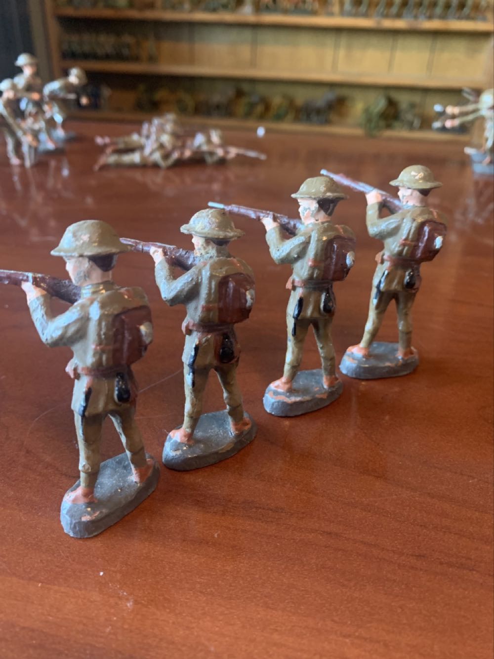 Unmarked USA Standing Firing Rifle - Unmarked (USA) action figure collectible - Main Image 2