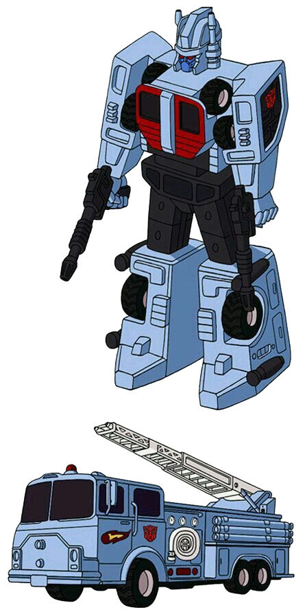 Transformers G1 Hotspot Protectobots - Takara (Transformers G1) action figure collectible - Main Image 5